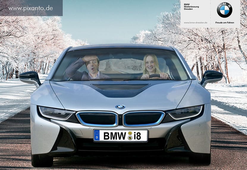 Foto Greenbox im BMW i8